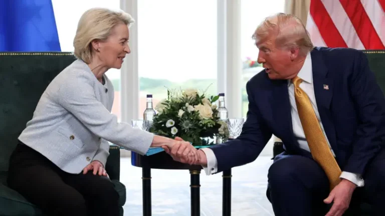 Ursula von der Leyen,presidenta comision europea, Trump presidente EEUU
