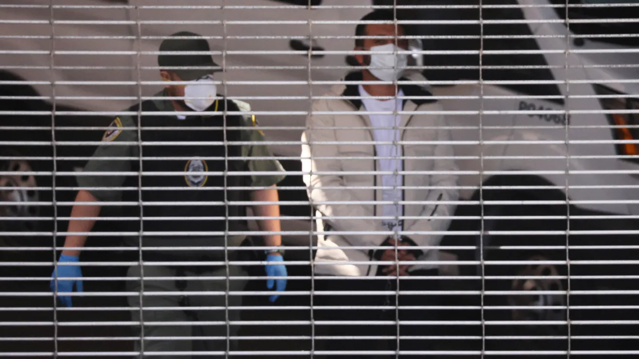 Arresto de inmigracion en Los Angeles