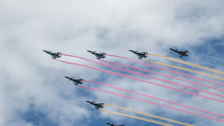 Aviones de combate chinos