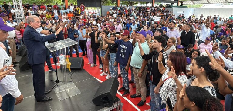 Danilo Medina en Moca