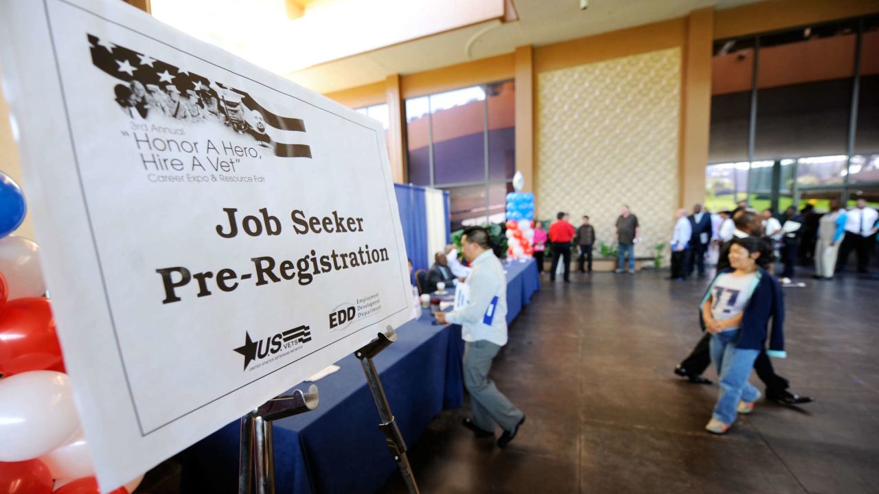 Empleos en descrecimiento