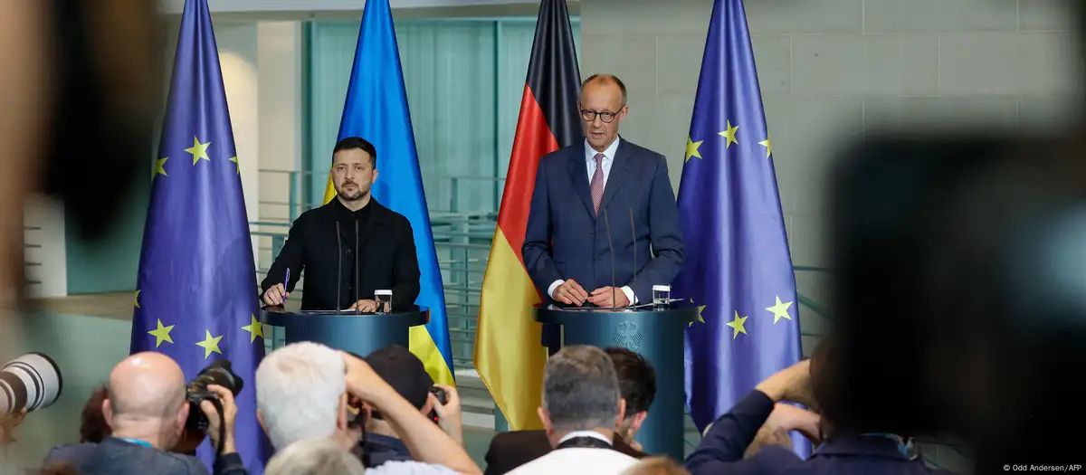 Friederich Merz y Zelenski