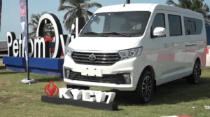 KYC presenta 1ra. furgoneta elecrica hecha en RD