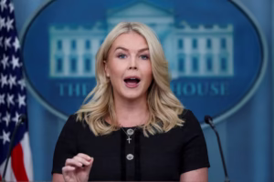 Karoline Leavitt,vocera Casa Blanca 2025
