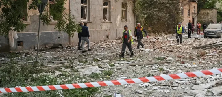 Masivo ataque ruso a Ucrania 2025