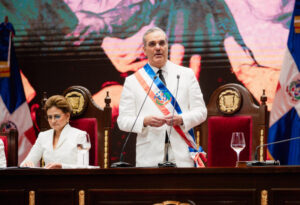 Presidente Abinader ante el congreso nacional