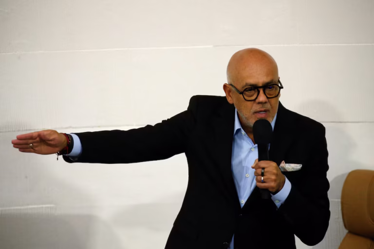 Presidente asamblea parlamentaria chavista Jorge Rodriguez