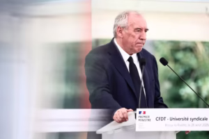 Primer ministro FRANCéS Francois Byrou