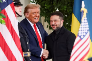Trump recibe a Zelensky