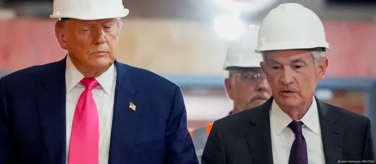 Trump y JeromePowell