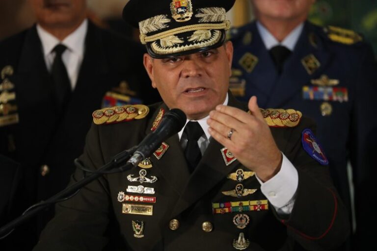 Vladimir Padrino, ministro de defensa de Venezuela