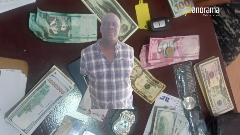 Detienen a haitiano con dolares falsos