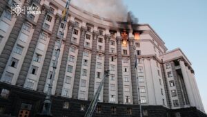 Edificio de gobiero en Ucrania