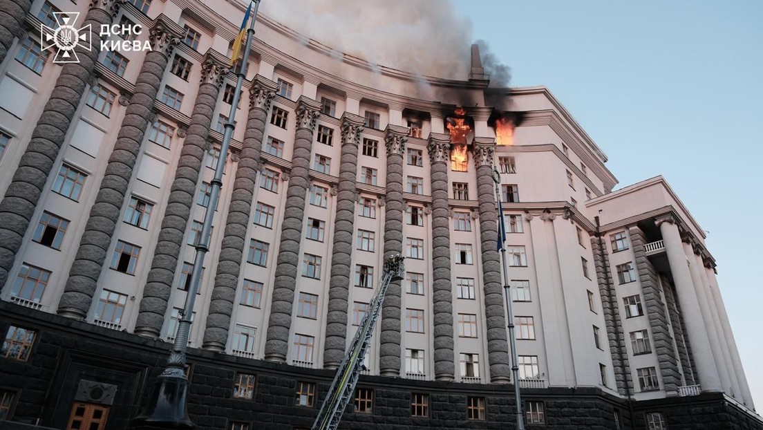 Edificio de gobiero en Ucrania