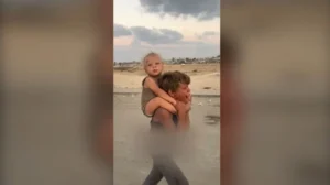 Foto viral en Gaza
