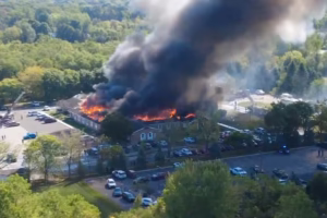 Iglesia mormona incendiada en Michigan