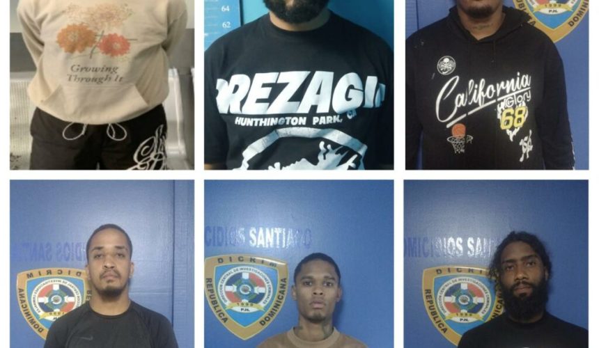 Los 6 acusados de violacion sexual