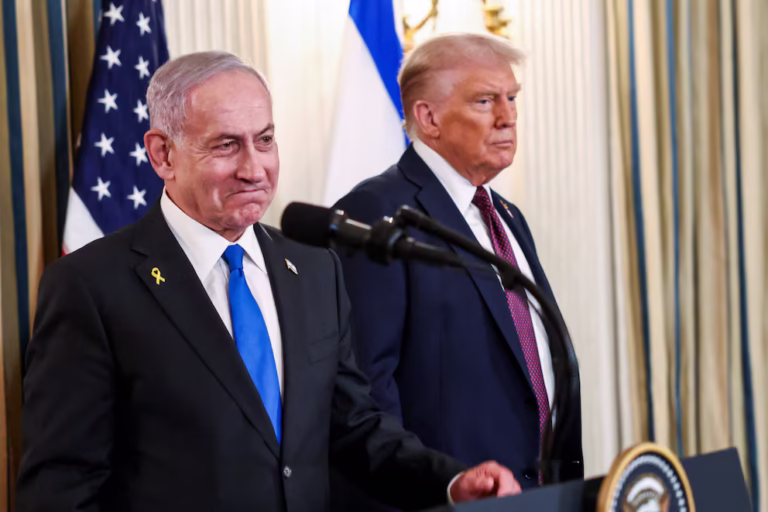 Trump, Nethanyu y Gaza