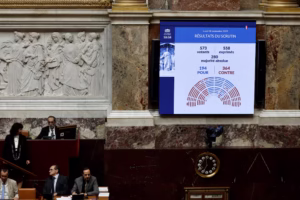Votos en Parlamento Frances