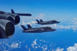 Aviones militares vigilan a Venezuela