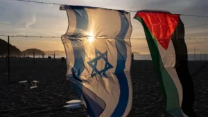 Banderas Israel- Palestina