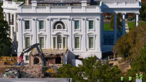 Demolicion en la Casa Blanca recibe rechazo