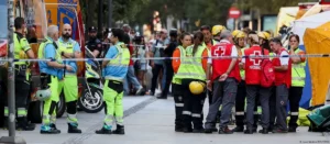 Derrumbe de edificio en España