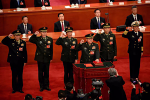 Generales expulsados en China