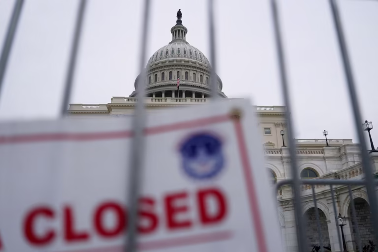 Gobierno federal cerrado