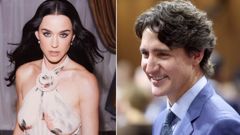 Katy Perry y Justin Trudeau
