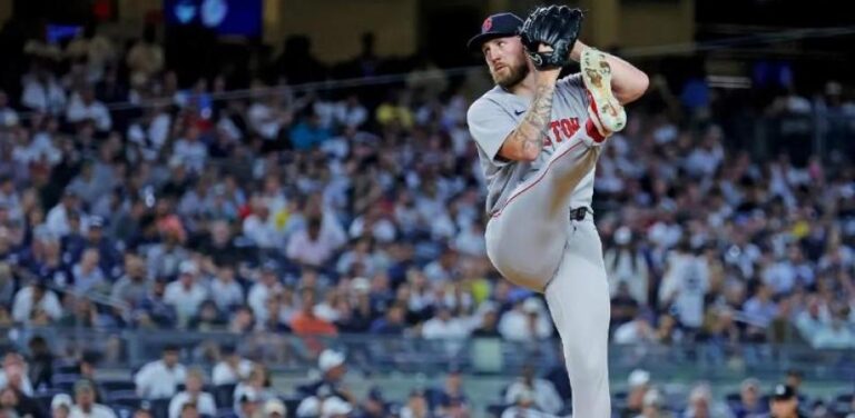 Lanzador Garrett Crochet de Boston