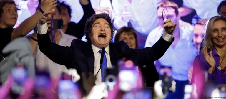Milei despues de la victoria
