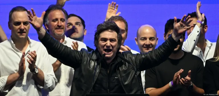 Milei en cierre de campaña