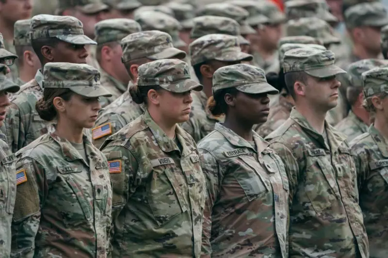 Mujeres de las Fuerzas Armadas de USA