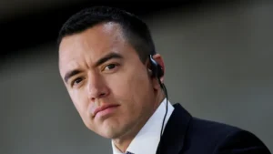 Presidente del Ecuador Daniel Noboa