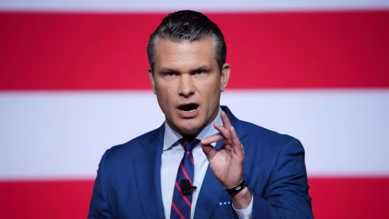 Secretario de Defensa de USA Pete Hegseth