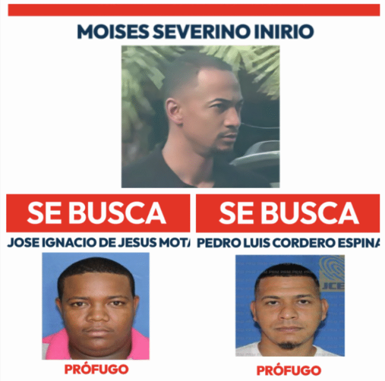 Tres profugos buscados por narcos