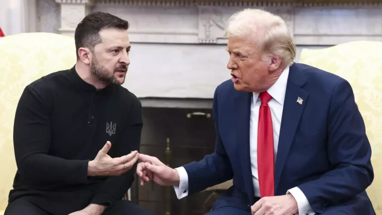 Trump presiona a Zelensky