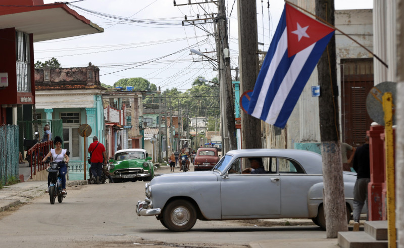 Una calle de Cuba
