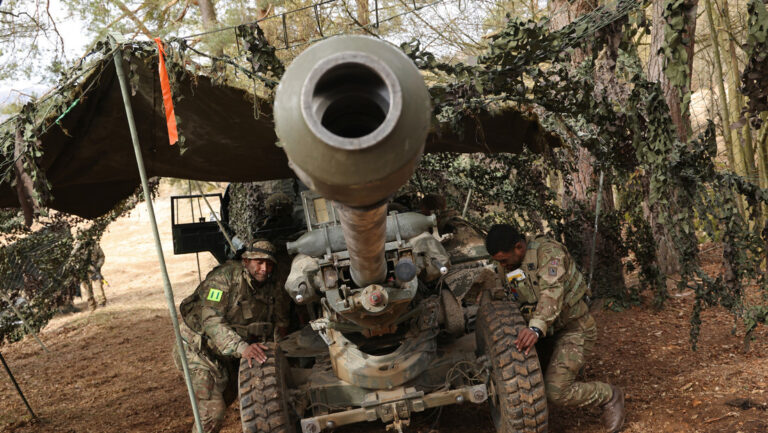 Cañon de artilleria ligera