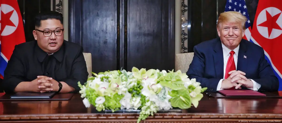 Kim Jong-un y Trump en el 2018
