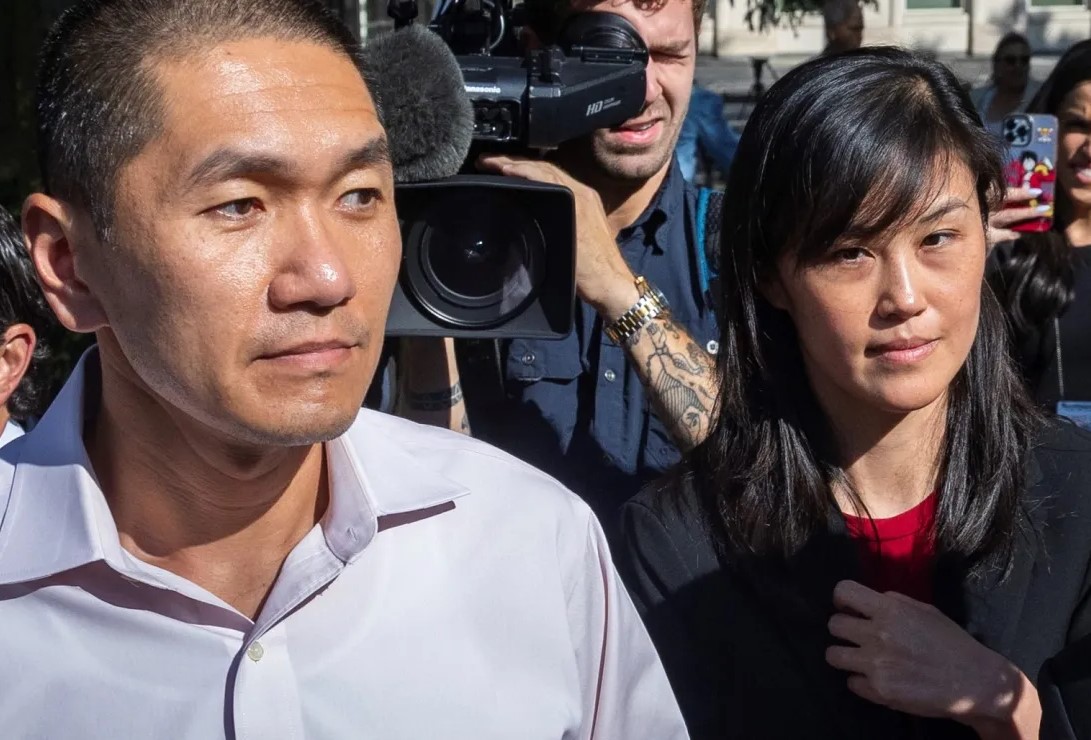 Linda Sun y su esposo Christopher Hu, acusados de espiar para China