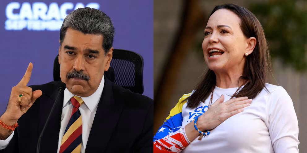 Maduro amenaza a Corina Machado