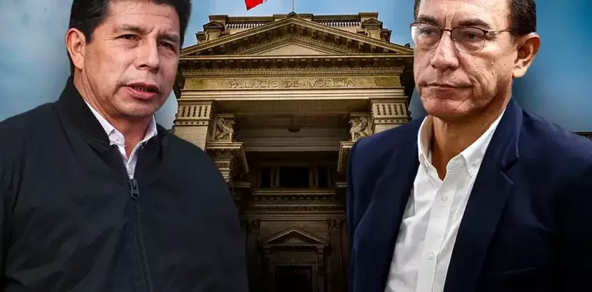 Pedro Castillo y Vizcarra, expresientes peruanos presos