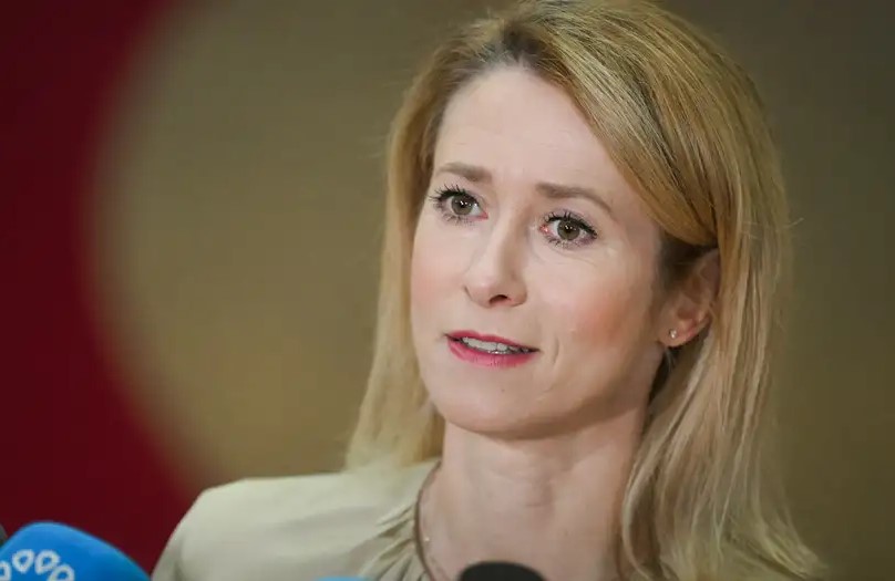 Periodista Kaja Kallas, jefa diplomacia europea