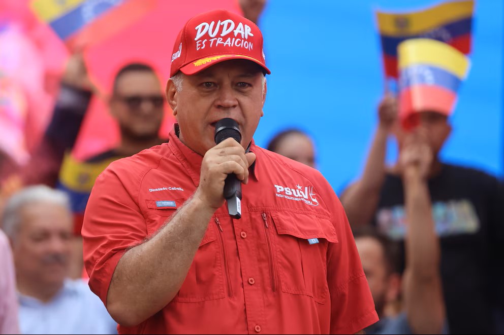 Diosdado Cabello, eleva la tension EEUU y Venezuela