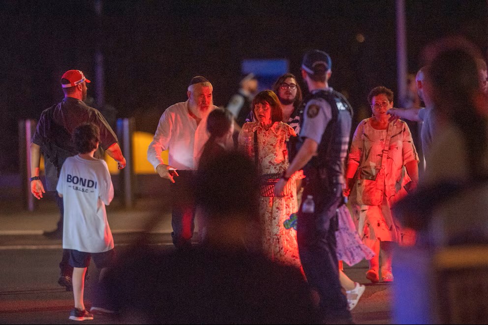Foto del atentado en Sidney, Australia