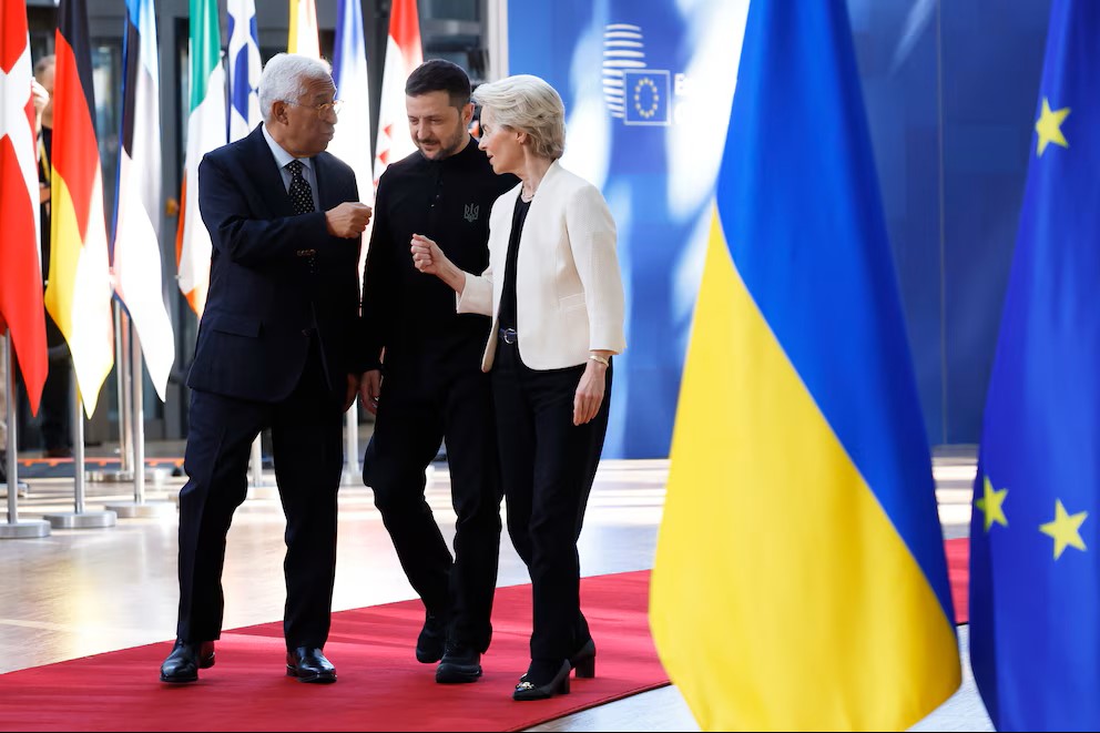 Lideres europeos aplaudenencuentro por la paz