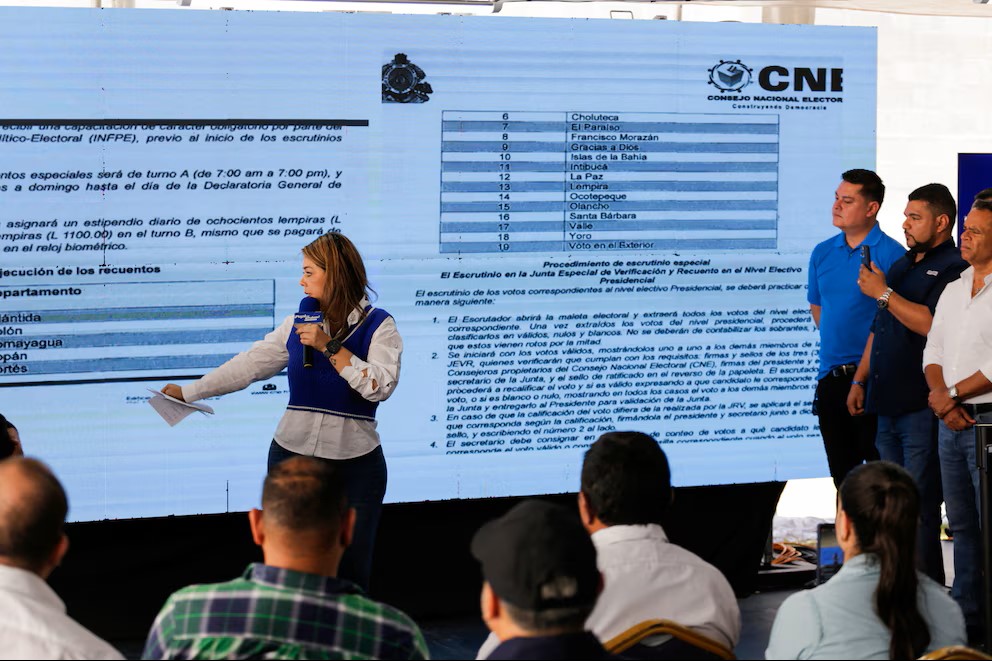 Reinicio del conteo en Honduras