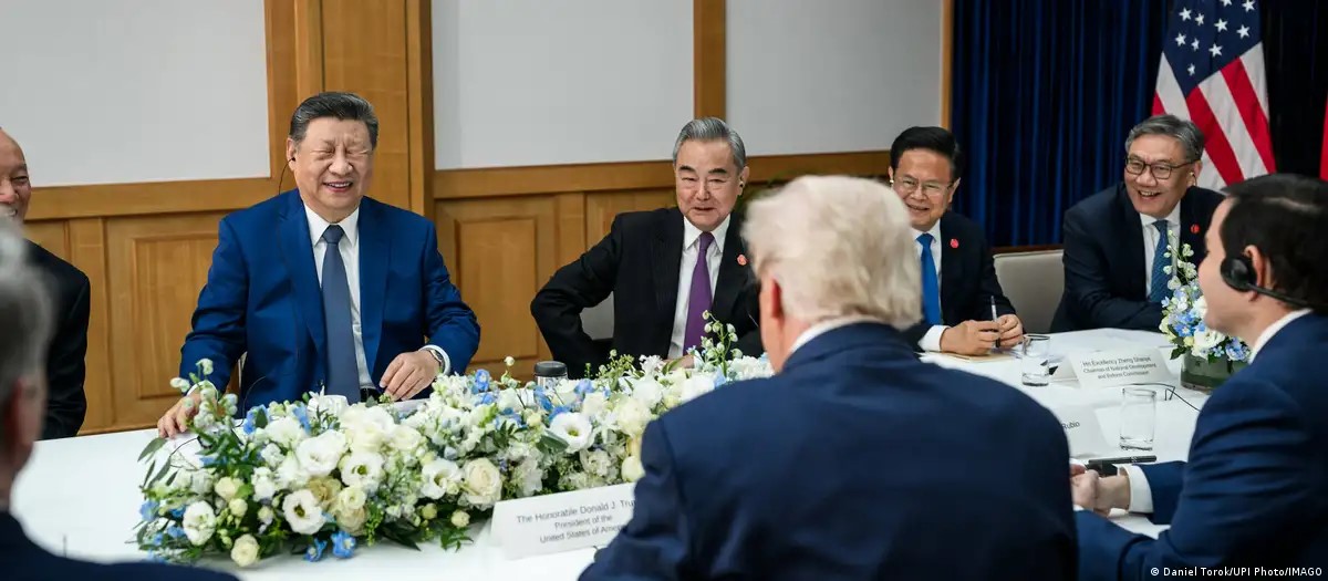 Reunion bilateral entre Xi Jinping y Trump